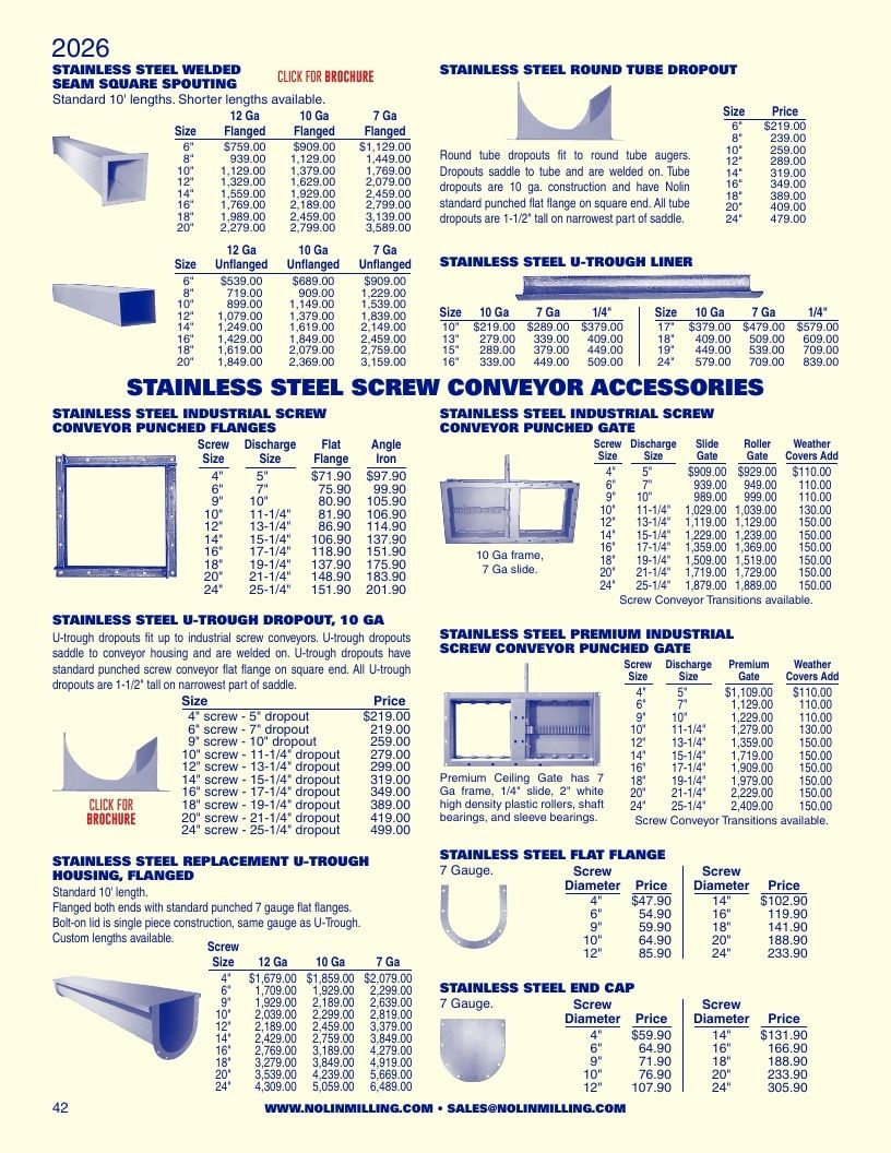 Nolin Milling Milling Equipment Catalog Weekly Ad January 1 - December 31, 2026