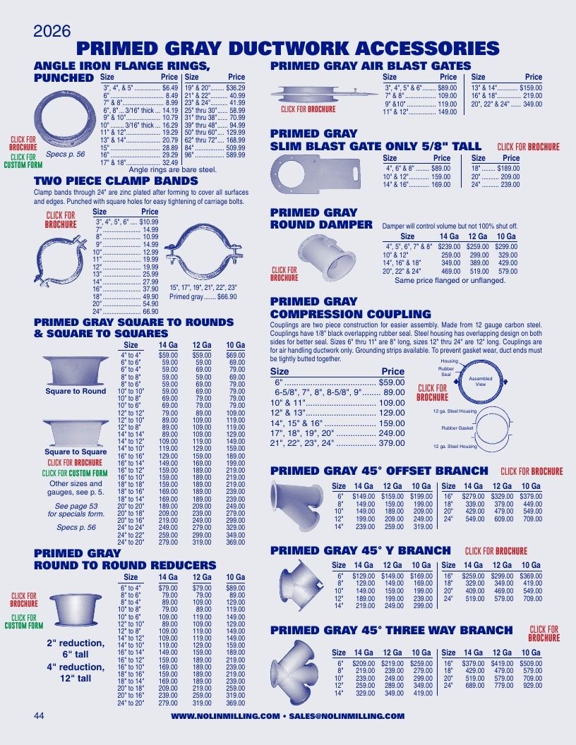 Nolin Milling Milling Equipment Catalog Weekly Ad January 1 - December 31, 2026