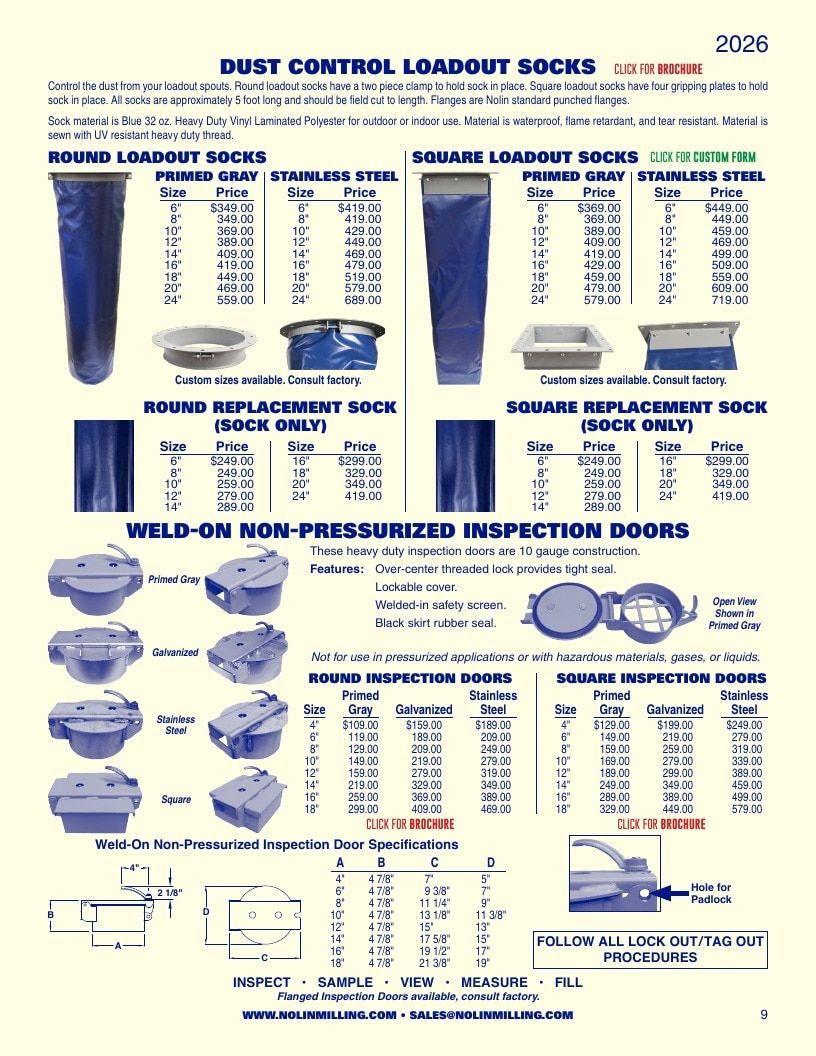 Nolin Milling Milling Equipment Catalog Weekly Ad January 1 - December 31, 2026