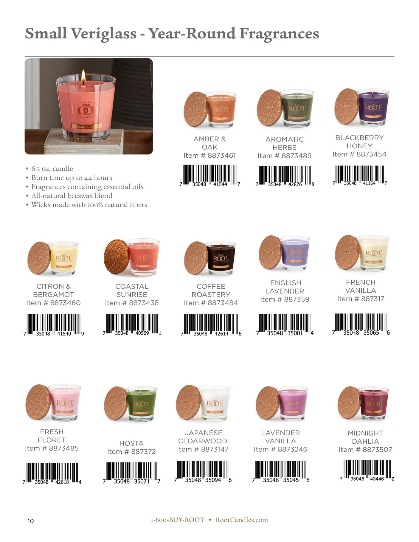 Root Candles Spring and Summer Scan Catalog Weekly Ad January 1 - December 31, 2026