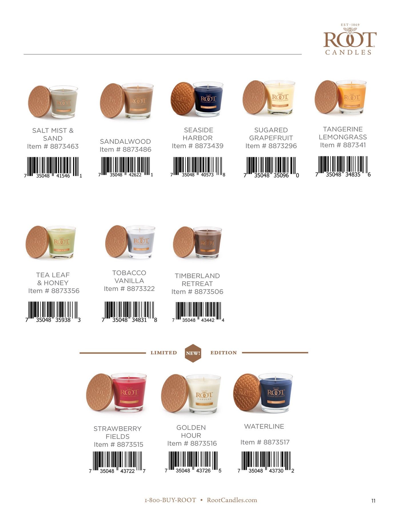 Root Candles Spring and Summer Scan Catalog Weekly Ad January 1 - December 31, 2026