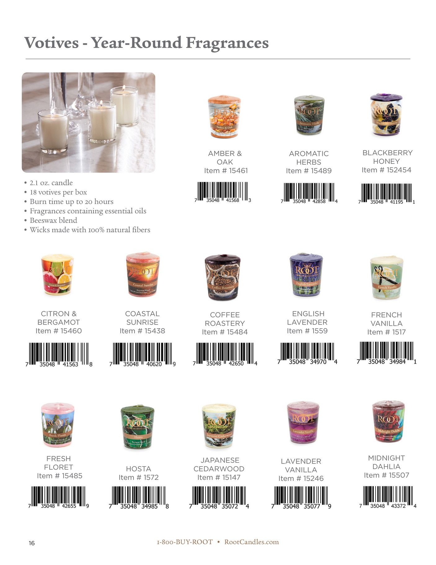 Root Candles Spring and Summer Scan Catalog Weekly Ad January 1 - December 31, 2026