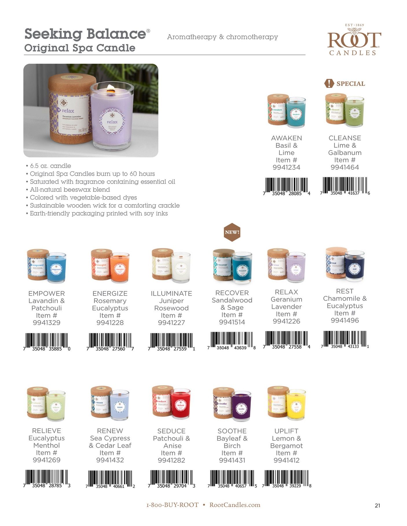 Root Candles Spring and Summer Scan Catalog Weekly Ad January 1 - December 31, 2026