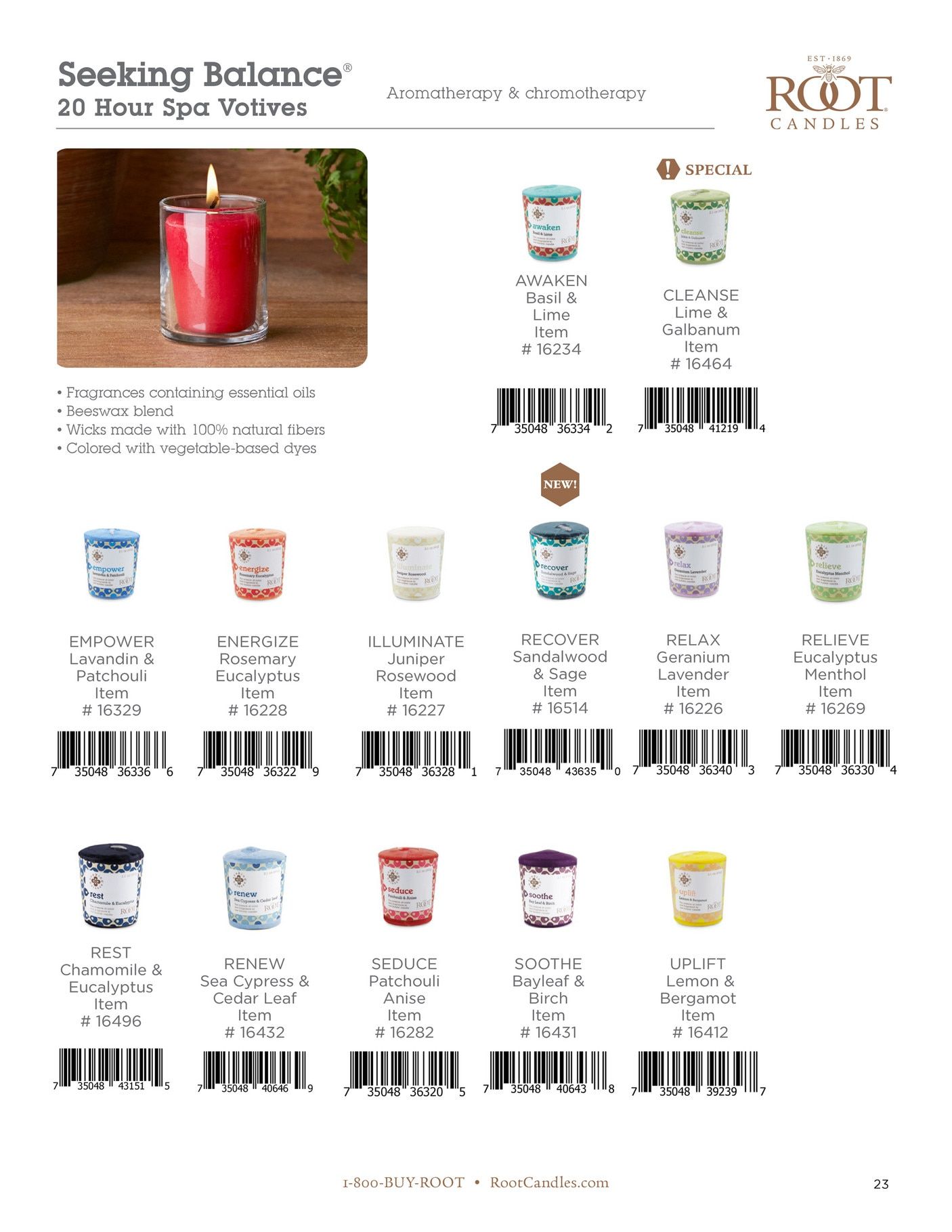Root Candles Spring and Summer Scan Catalog Weekly Ad January 1 - December 31, 2026