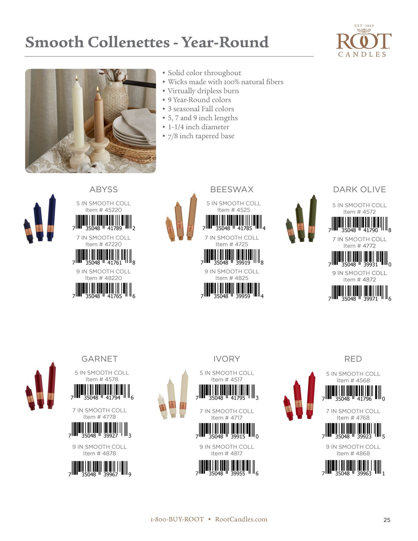 Root Candles Spring and Summer Scan Catalog Weekly Ad January 1 - December 31, 2026