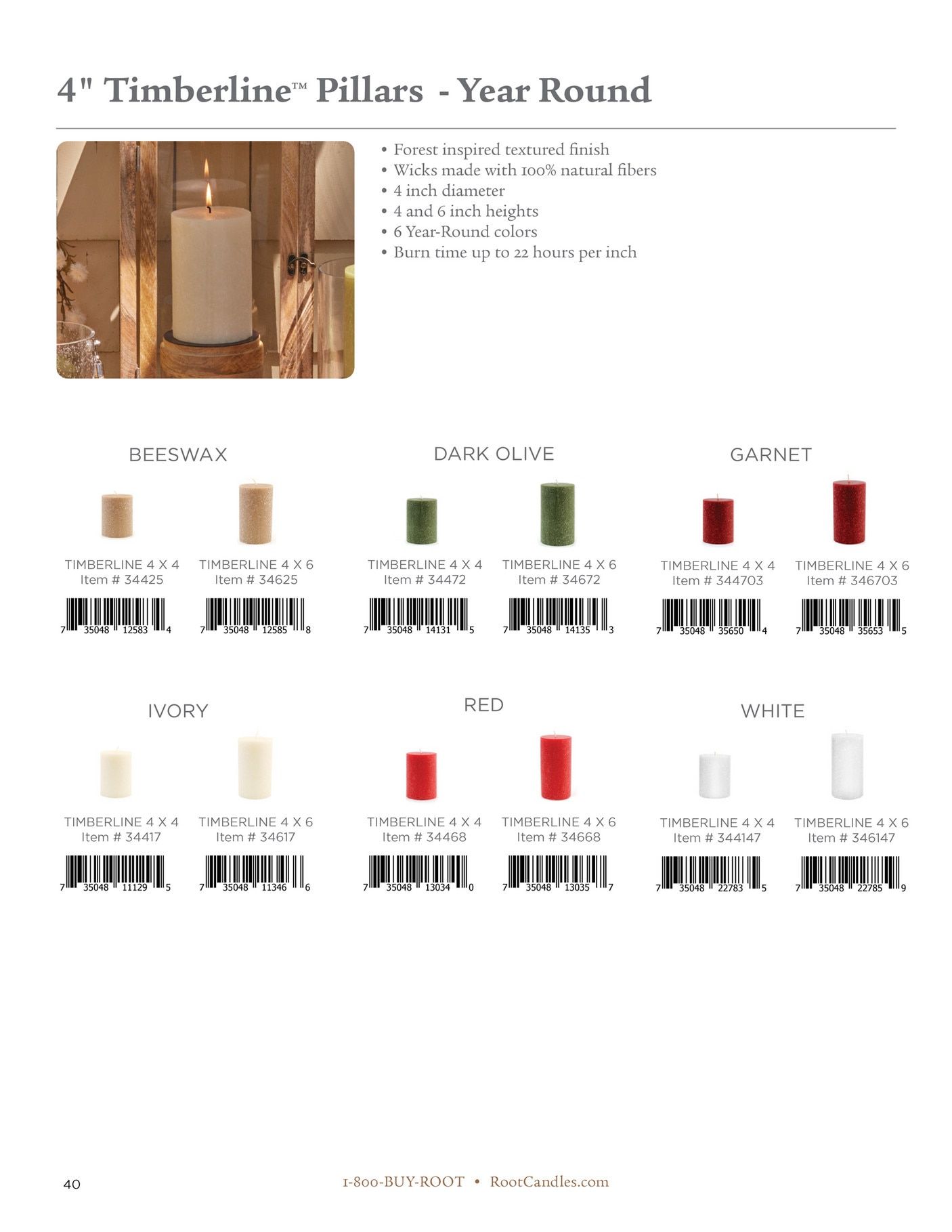 Root Candles Spring and Summer Scan Catalog Weekly Ad January 1 - December 31, 2026