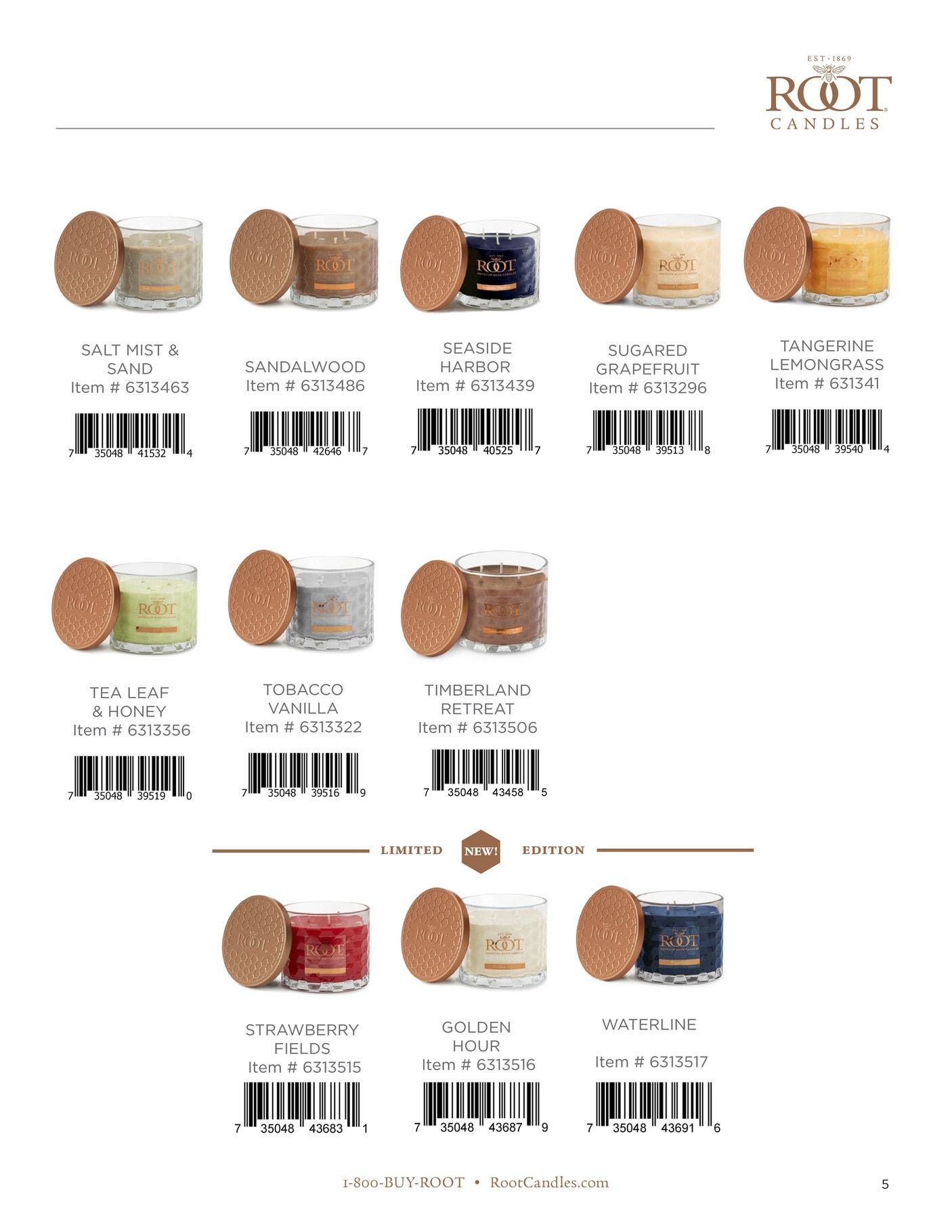Root Candles Spring and Summer Scan Catalog Weekly Ad January 1 - December 31, 2026