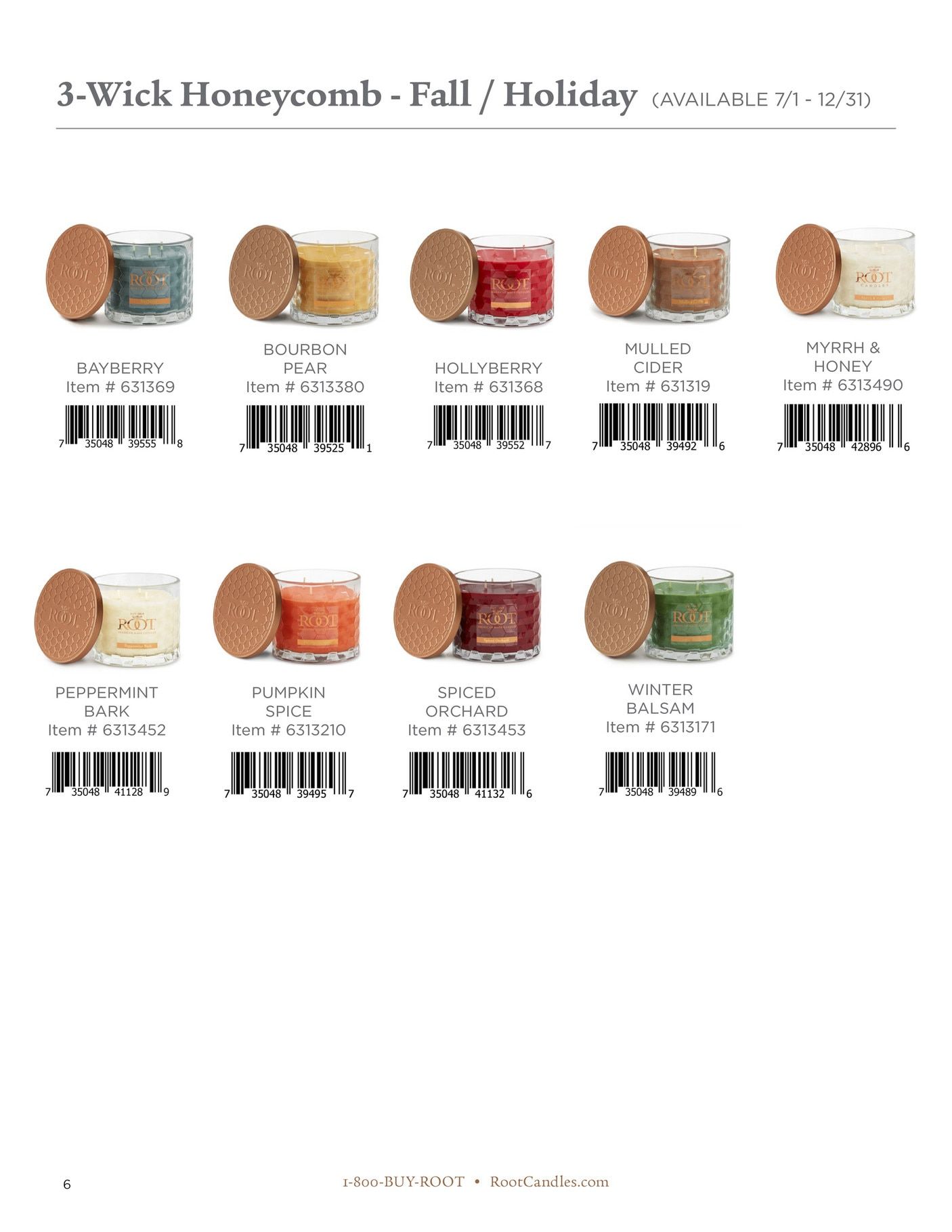 Root Candles Spring and Summer Scan Catalog Weekly Ad January 1 - December 31, 2026