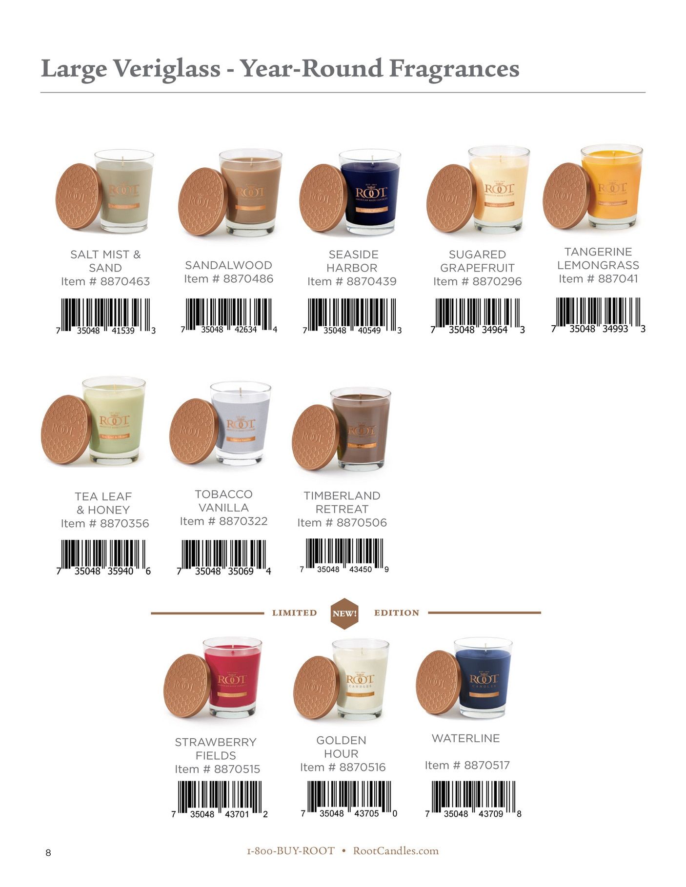 Root Candles Spring and Summer Scan Catalog Weekly Ad January 1 - December 31, 2026