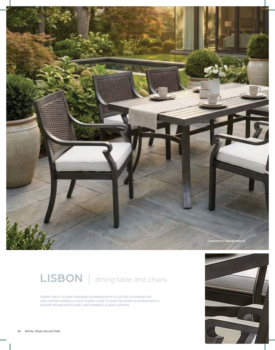 Royal Teak Collection Outdoor Furniture Catalog Weekly Ad January 1 - December 31, 2026