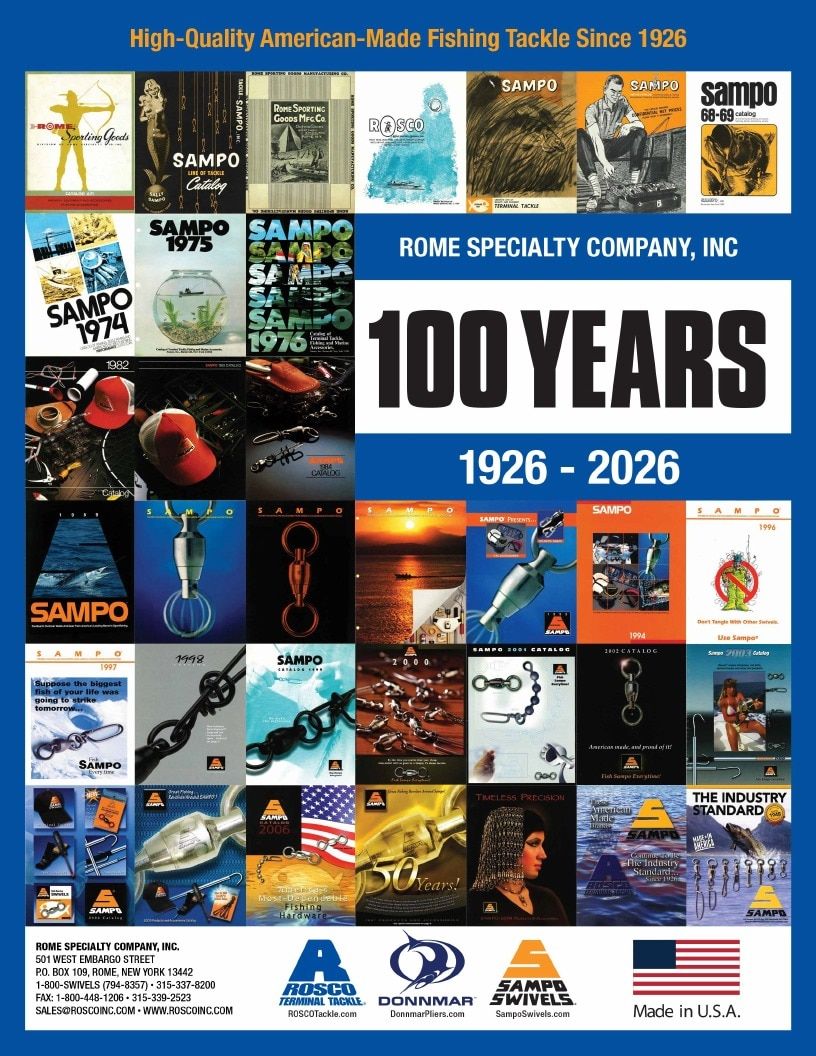 Rosco Tackle Fishing Tackle Catalog Weekly Ad January 1 - December 31, 2026