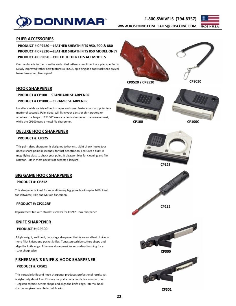 Rosco Tackle Fishing Tackle Catalog Weekly Ad January 1 - December 31, 2026