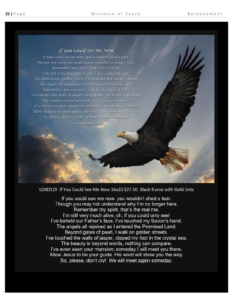 Roslyn Decor Bereavement Decor Catalog Weekly Ad January 1 - December 31, 2026