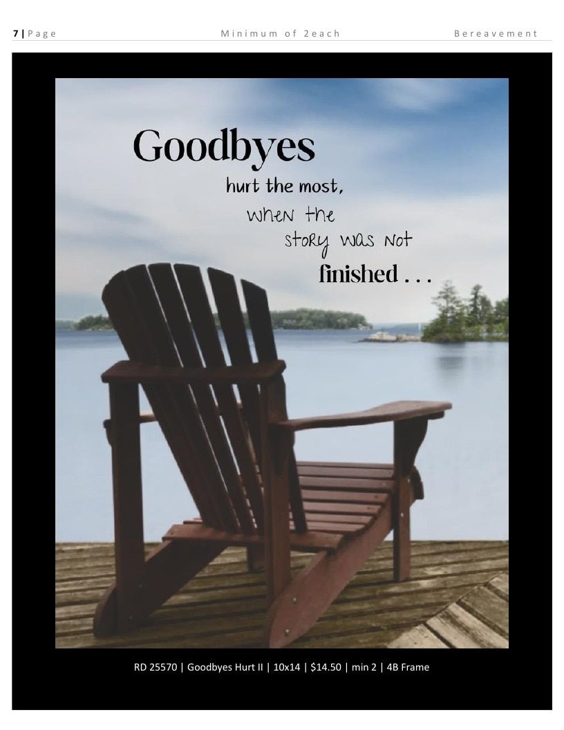 Roslyn Decor Bereavement Decor Catalog Weekly Ad January 1 - December 31, 2026