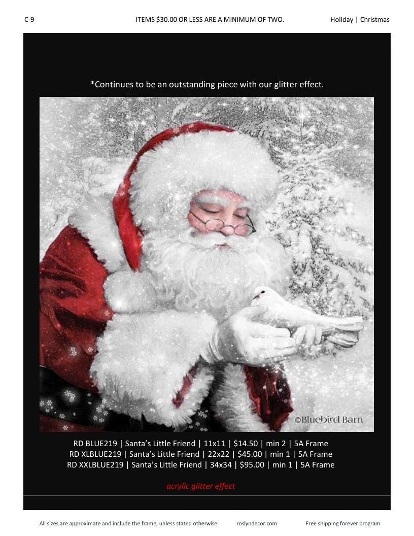 Roslyn Decor Holiday Decor Catalog Weekly Ad January 1 - December 31, 2026