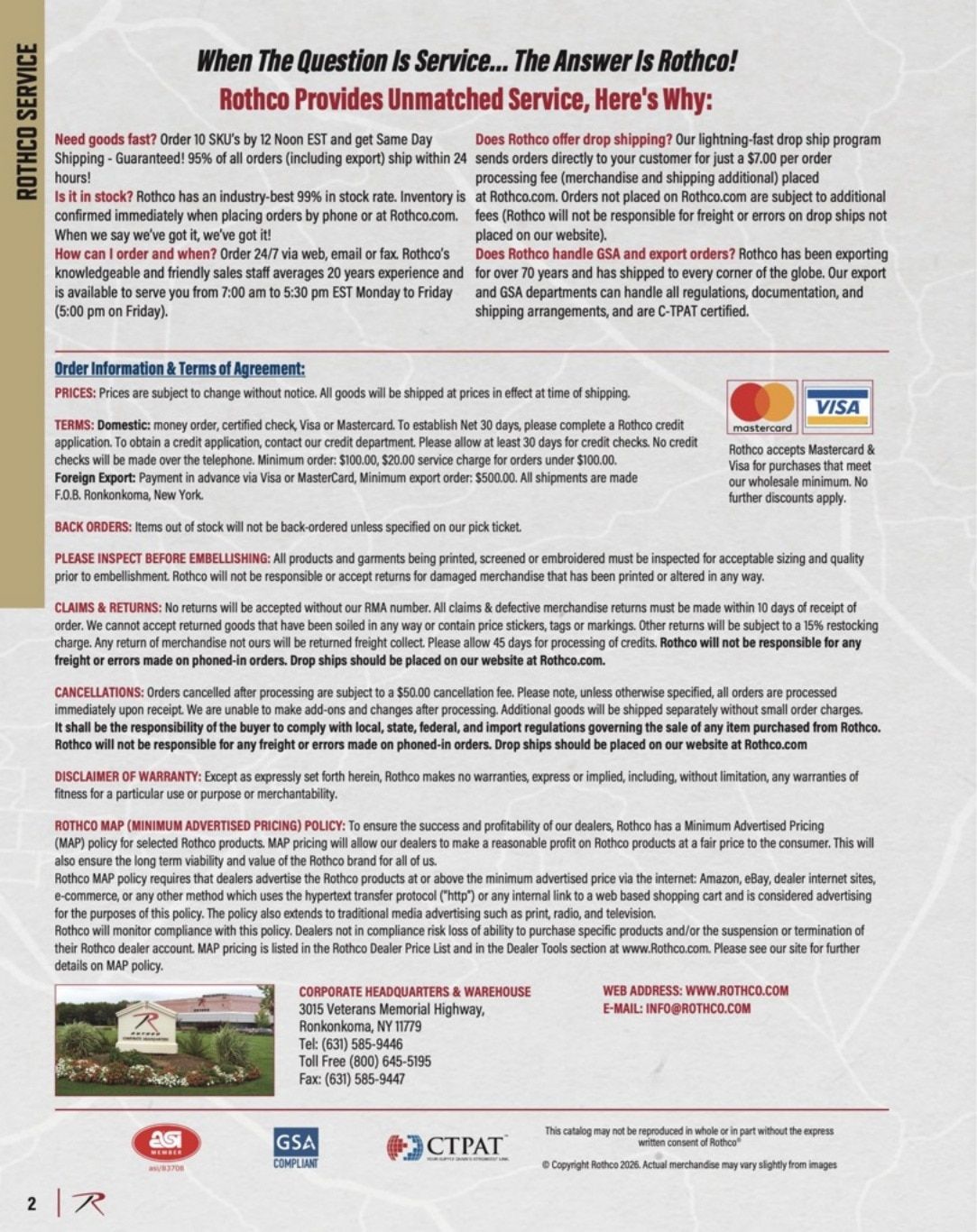 Rothco Outdoor Products Catalog Weekly Ad January 1 - December 31, 2026