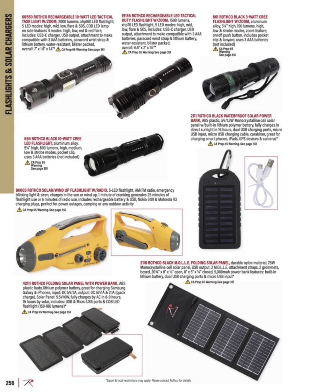 Rothco Outdoor Products Catalog Weekly Ad January 1 - December 31, 2026