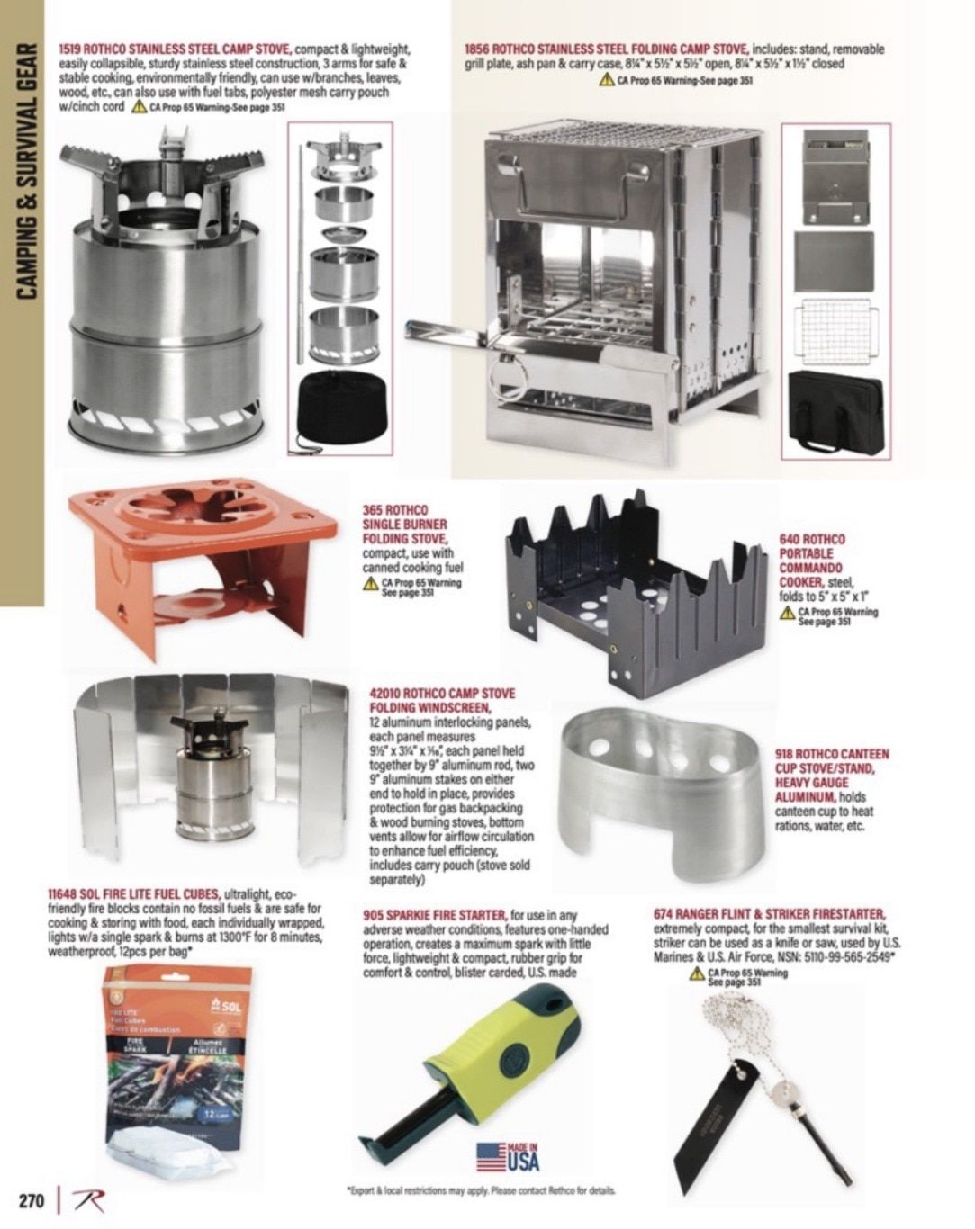 Rothco Outdoor Products Catalog Weekly Ad January 1 - December 31, 2026