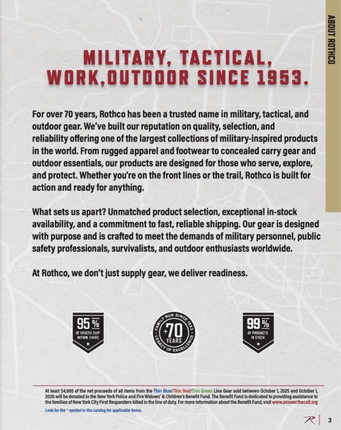 Rothco Outdoor Products Catalog Weekly Ad January 1 - December 31, 2026