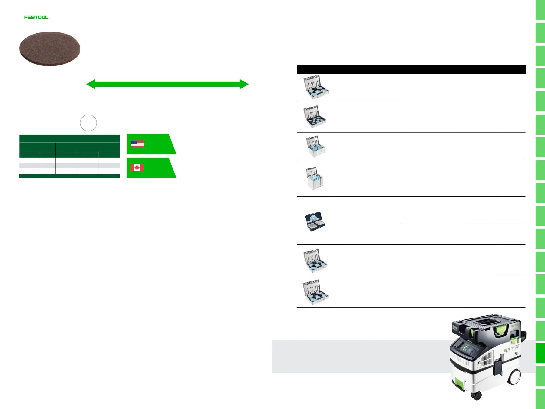 Festool USA Power Tools Catalog Weekly Ad January 1 - December 31, 2026