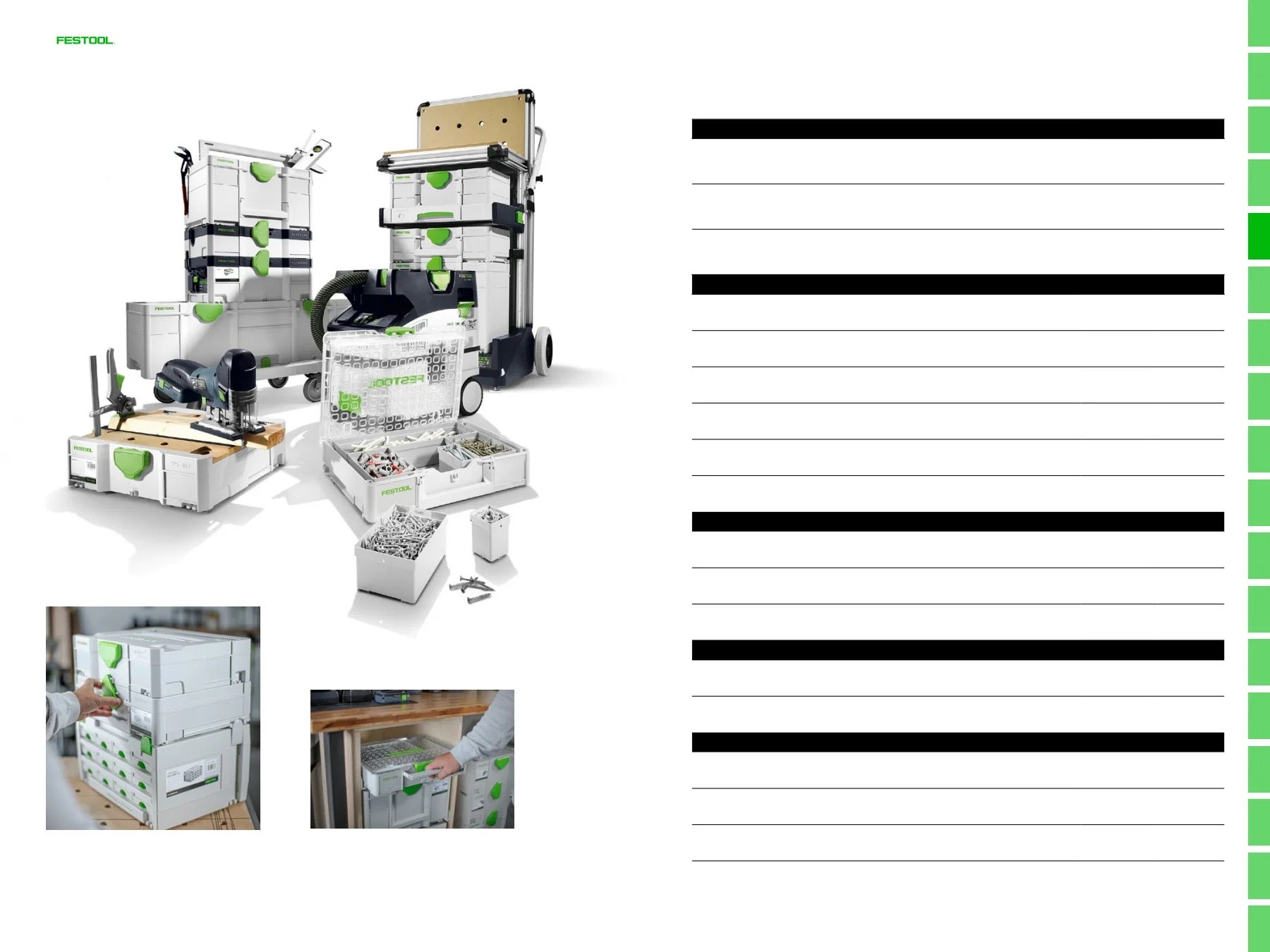 Festool USA Power Tools Catalog Weekly Ad January 1 - December 31, 2026