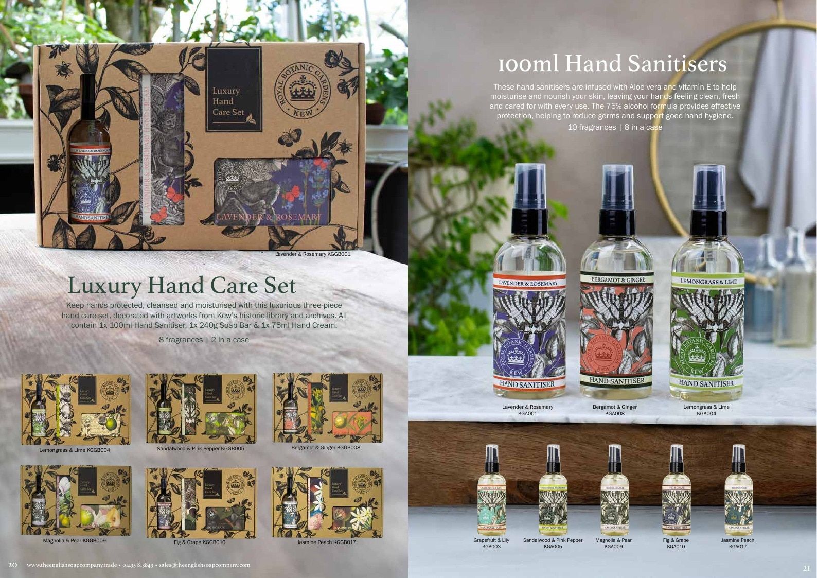 Royal Botanic Gardens, Kew Luxury Soaps and Toiletries Catalog Weekly Ad January 1 - December 31, 2026