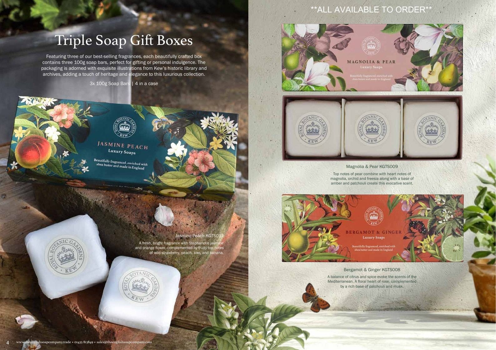 Royal Botanic Gardens, Kew Luxury Soaps and Toiletries Catalog Weekly Ad January 1 - December 31, 2026
