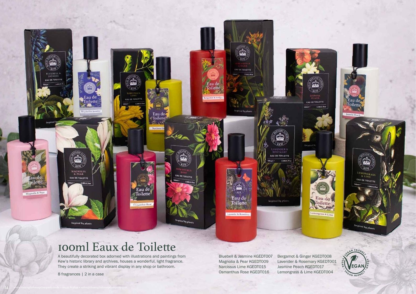Royal Botanic Gardens, Kew Luxury Soaps and Toiletries Catalog Weekly Ad January 1 - December 31, 2026