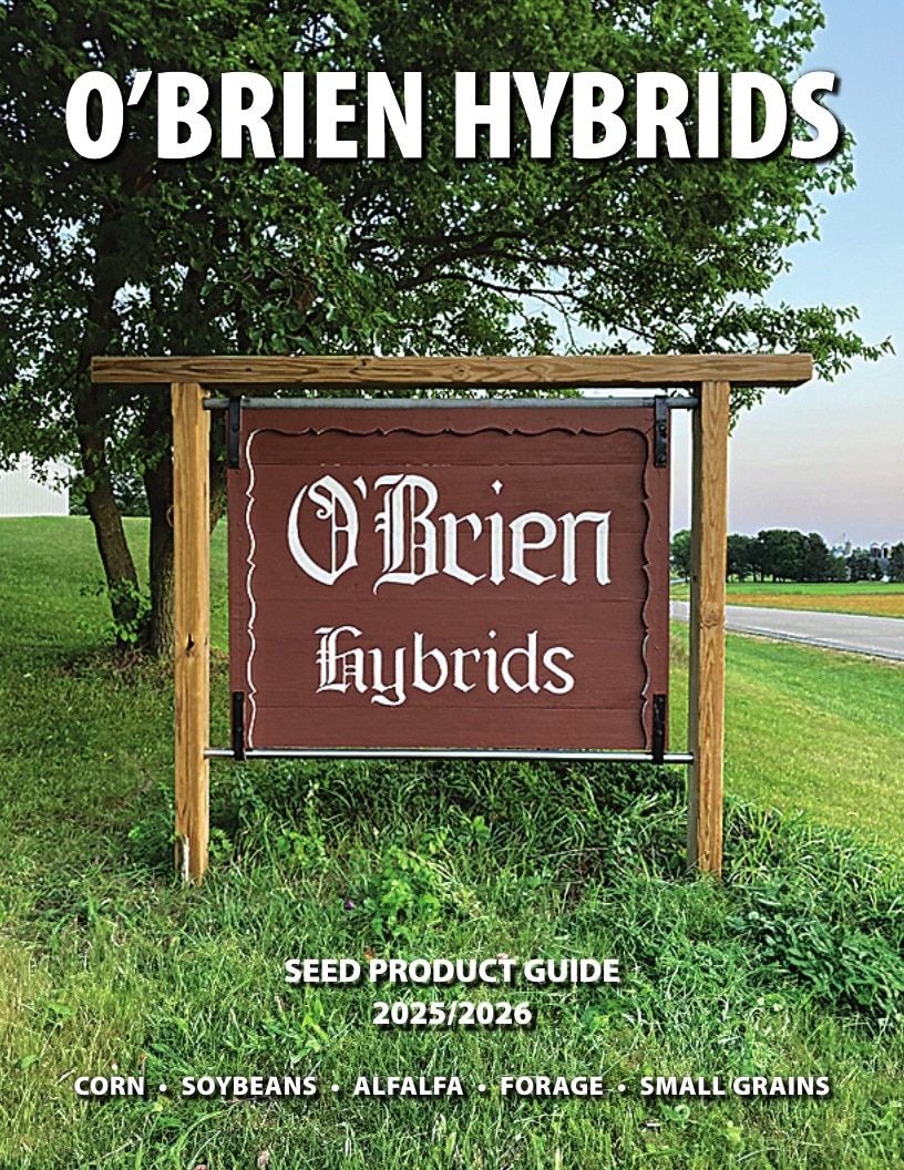 O'Brien Hybrids Seed Product Guide Weekly Ad January 1 - December 31, 2026