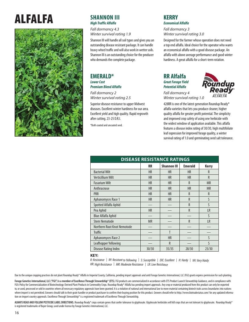 O'Brien Hybrids Seed Product Guide Weekly Ad January 1 - December 31, 2026