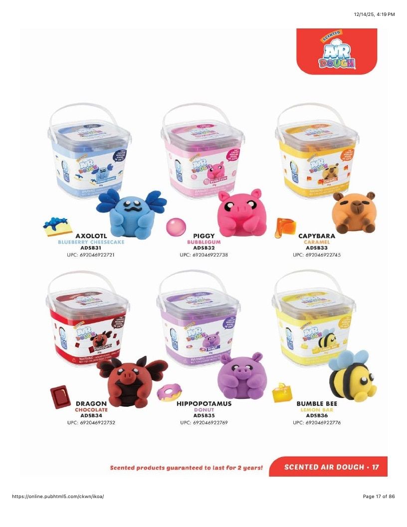 Scentco Annual Scented Products Catalog Weekly Ad January 1 - December 31, 2026