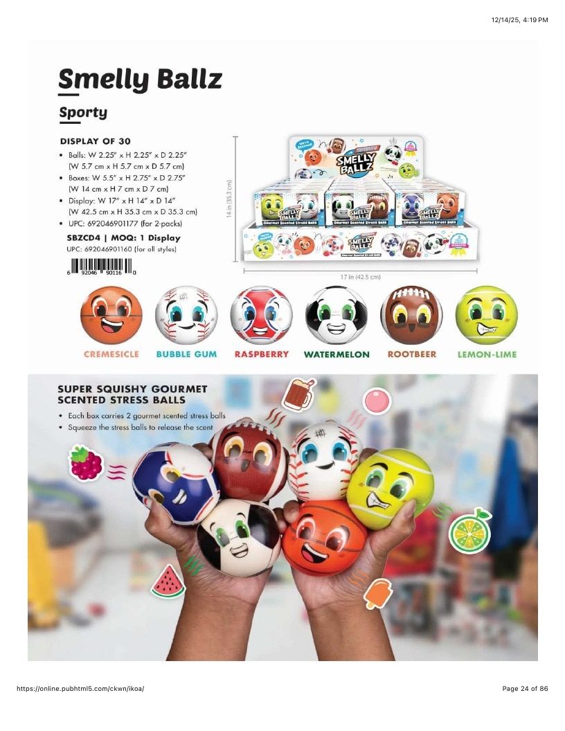Scentco Annual Scented Products Catalog Weekly Ad January 1 - December 31, 2026