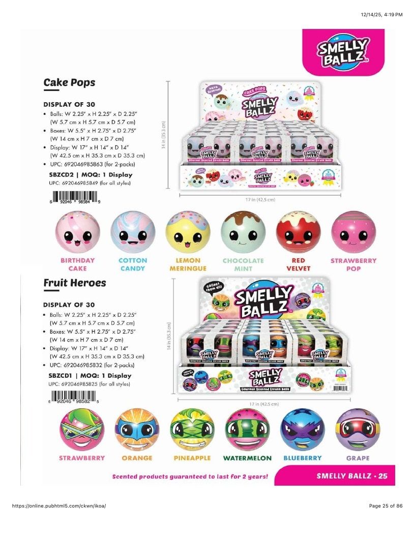 Scentco Annual Scented Products Catalog Weekly Ad January 1 - December 31, 2026