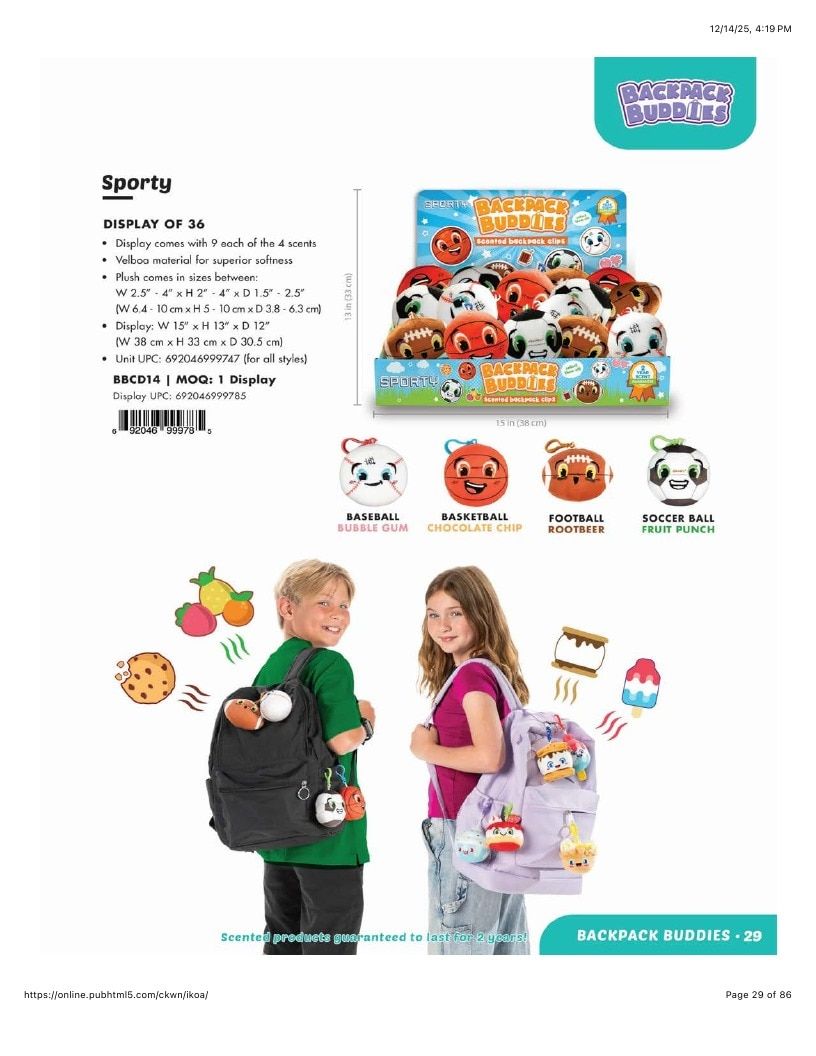 Scentco Annual Scented Products Catalog Weekly Ad January 1 - December 31, 2026