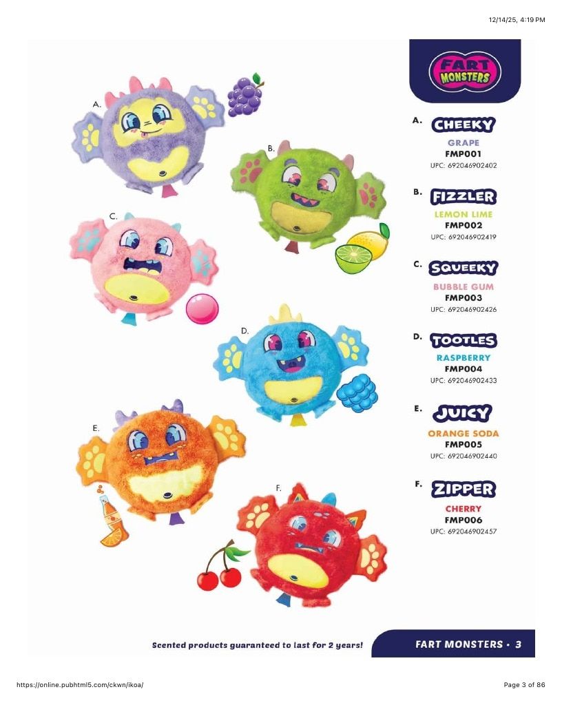 Scentco Annual Scented Products Catalog Weekly Ad January 1 - December 31, 2026