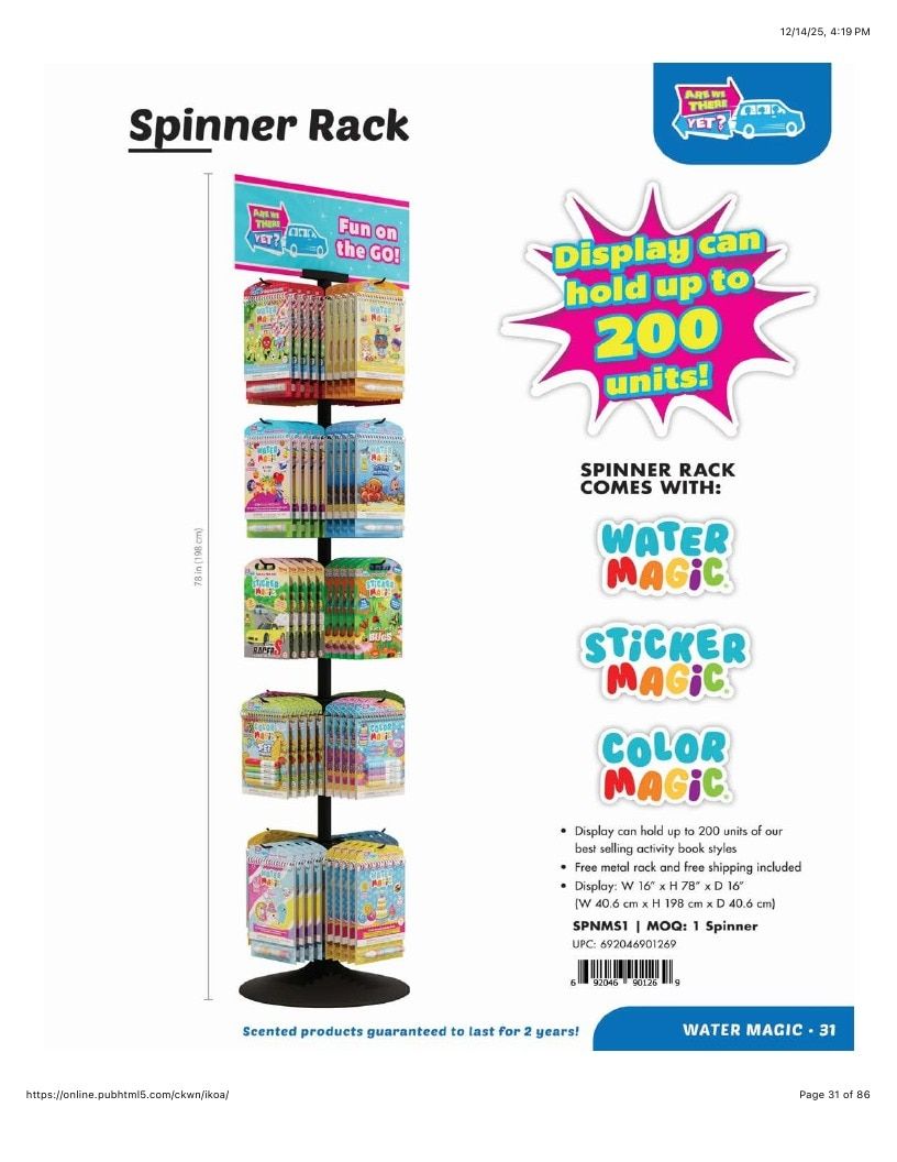 Scentco Annual Scented Products Catalog Weekly Ad January 1 - December 31, 2026