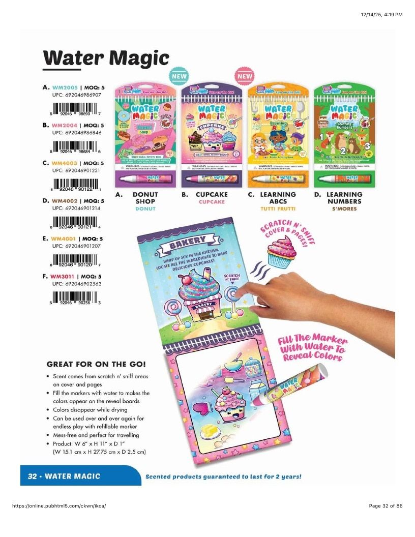 Scentco Annual Scented Products Catalog Weekly Ad January 1 - December 31, 2026