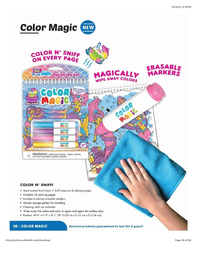 Scentco Annual Scented Products Catalog Weekly Ad January 1 - December 31, 2026