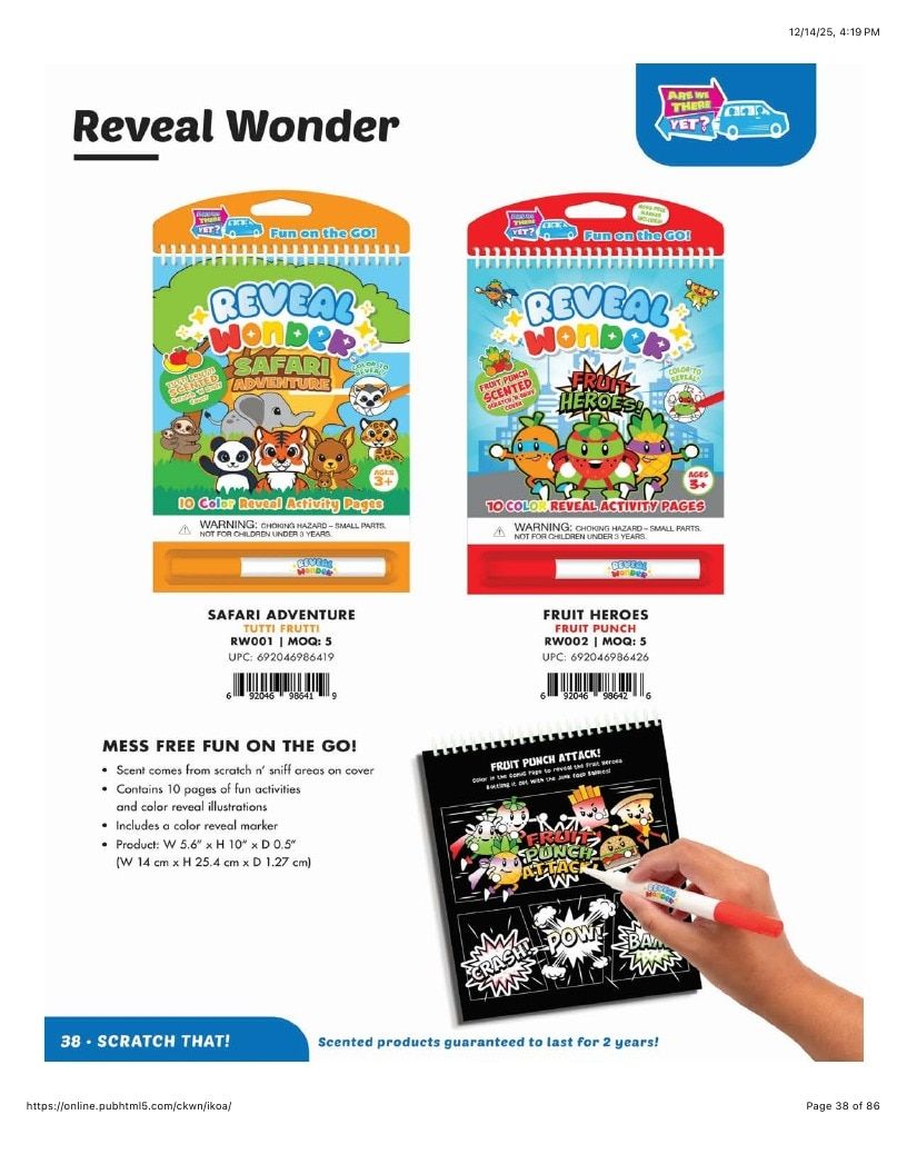 Scentco Annual Scented Products Catalog Weekly Ad January 1 - December 31, 2026