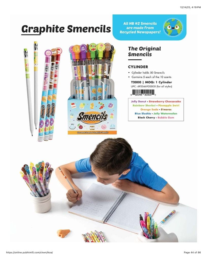 Scentco Annual Scented Products Catalog Weekly Ad January 1 - December 31, 2026
