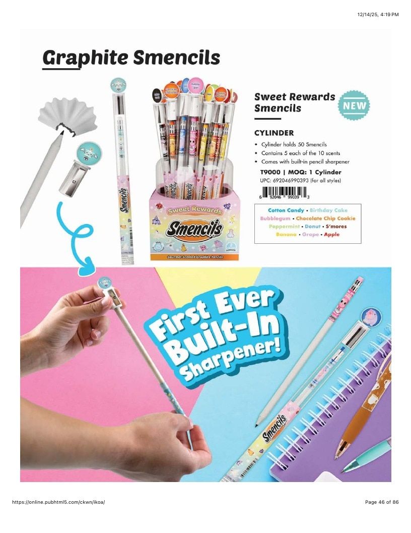 Scentco Annual Scented Products Catalog Weekly Ad January 1 - December 31, 2026