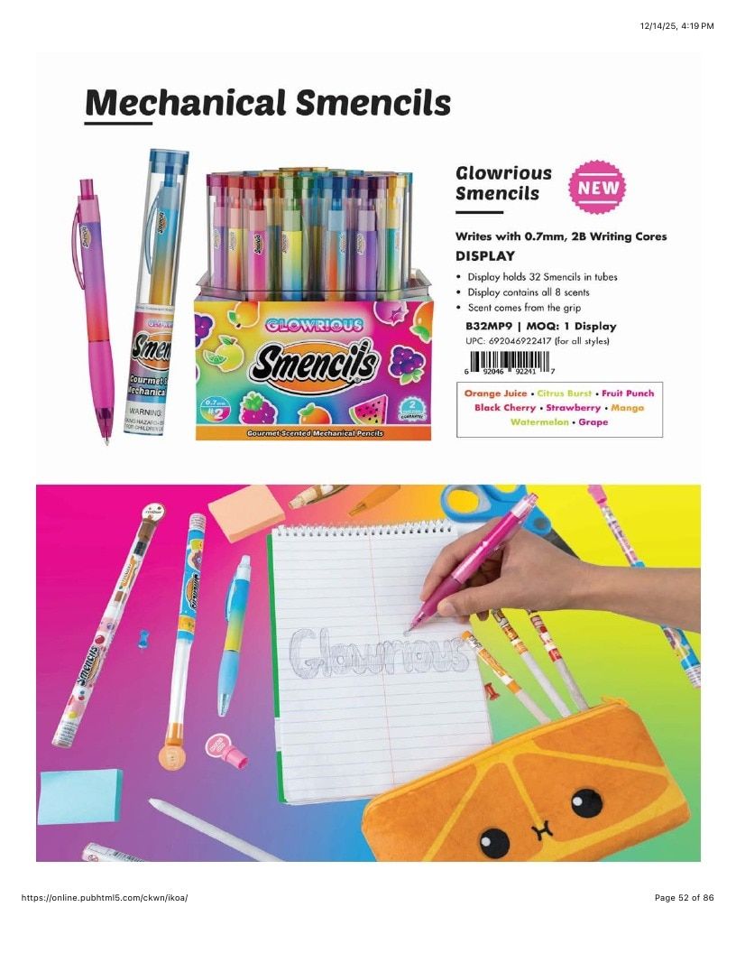 Scentco Annual Scented Products Catalog Weekly Ad January 1 - December 31, 2026