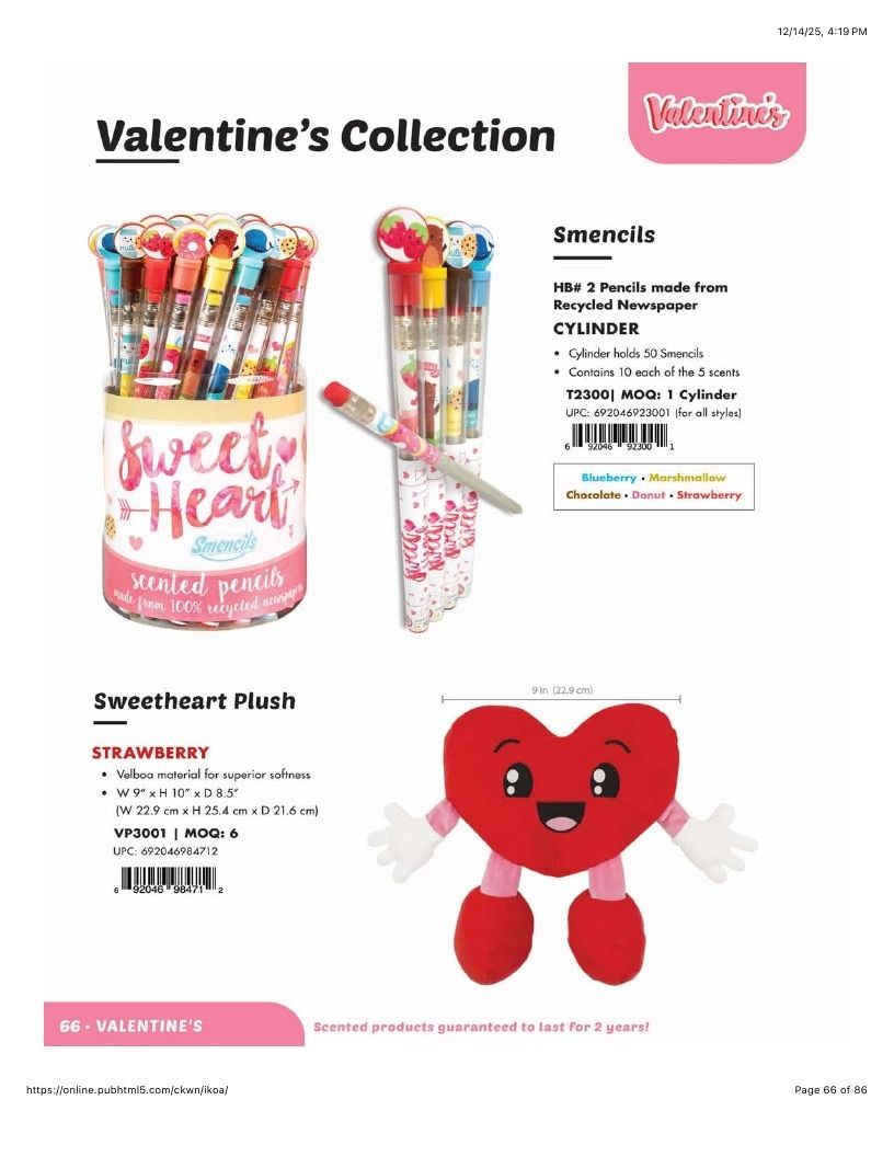 Scentco Annual Scented Products Catalog Weekly Ad January 1 - December 31, 2026