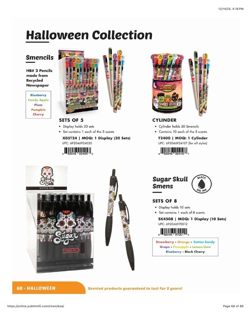 Scentco Annual Scented Products Catalog Weekly Ad January 1 - December 31, 2026