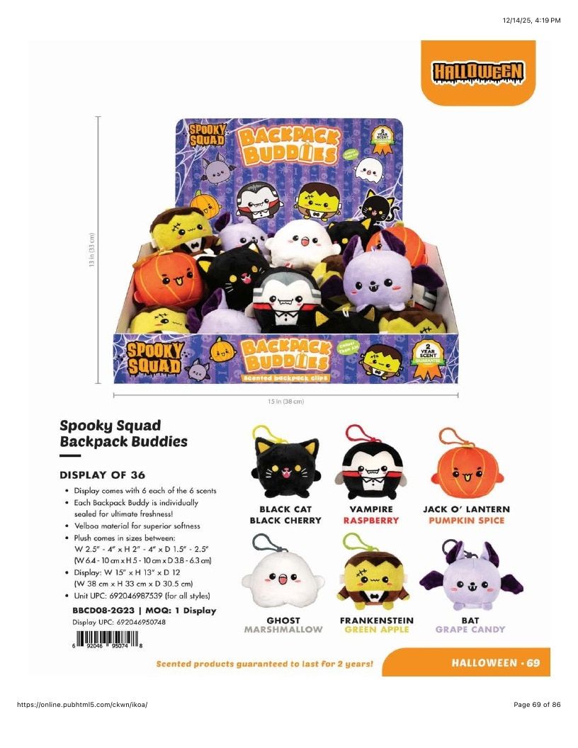 Scentco Annual Scented Products Catalog Weekly Ad January 1 - December 31, 2026