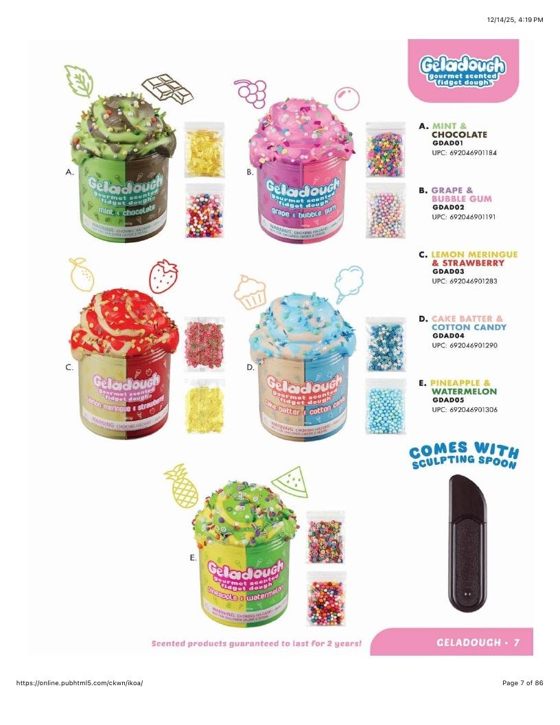Scentco Annual Scented Products Catalog Weekly Ad January 1 - December 31, 2026
