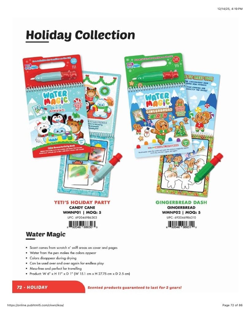Scentco Annual Scented Products Catalog Weekly Ad January 1 - December 31, 2026