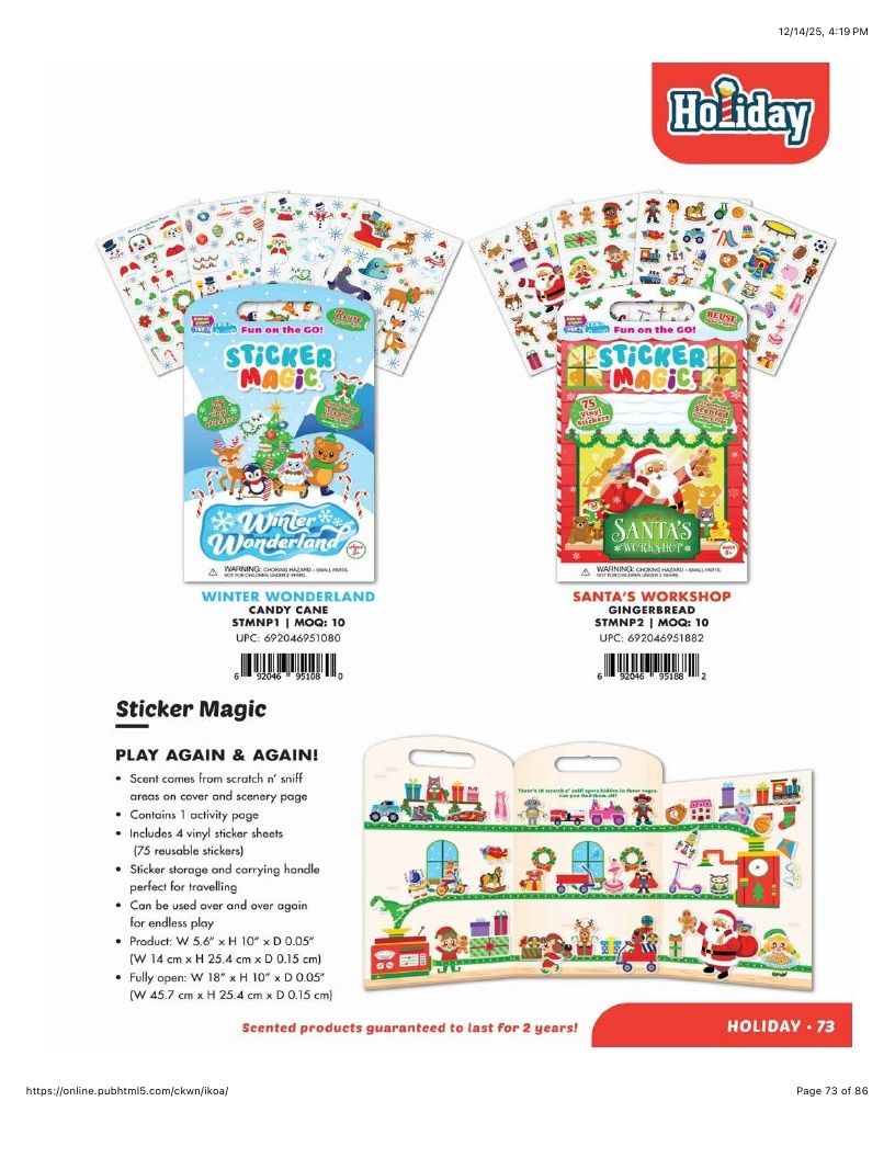 Scentco Annual Scented Products Catalog Weekly Ad January 1 - December 31, 2026