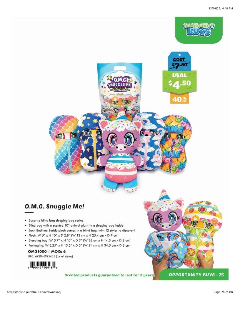 Scentco Annual Scented Products Catalog Weekly Ad January 1 - December 31, 2026