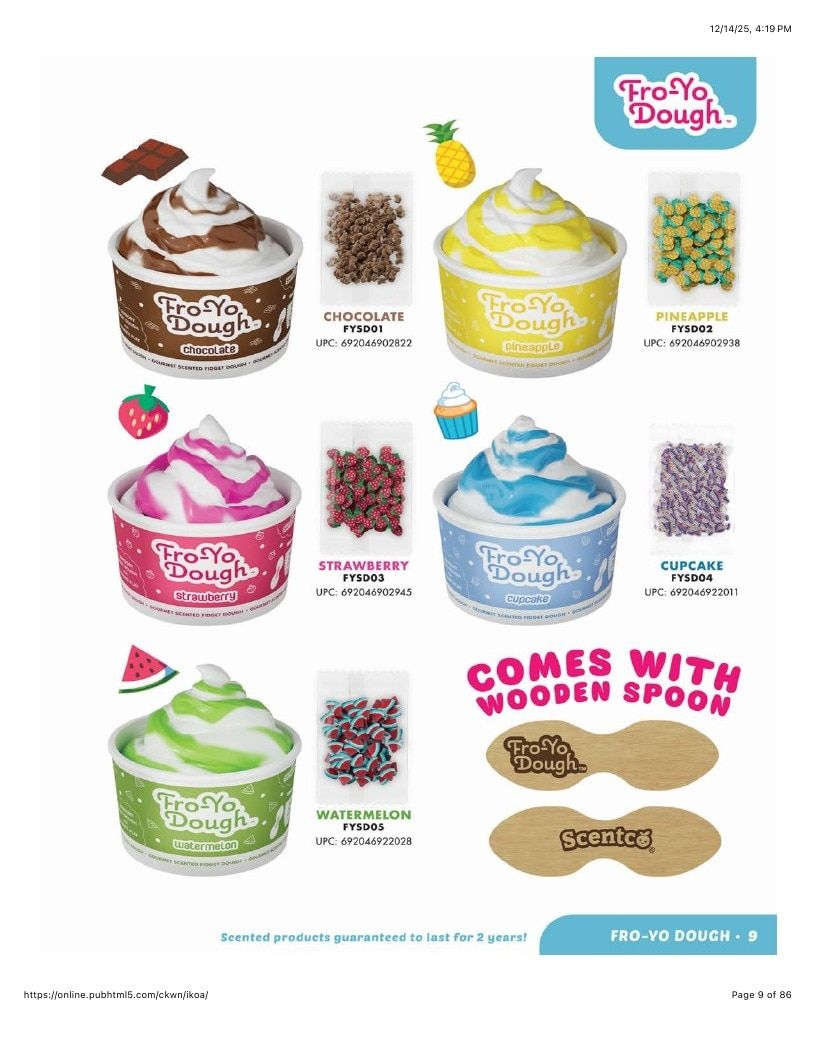 Scentco Annual Scented Products Catalog Weekly Ad January 1 - December 31, 2026